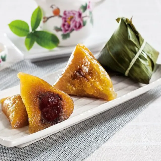 【南門市場立家】豆沙鹼粽2包(6顆600g/包;含運;端午節肉粽)