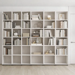 【iloom 怡倫家居】EDDI 600型6層收納櫃未含門板 兩色可選(書櫃 書架 雙層書架 兒童書架 收納櫃 櫃子)