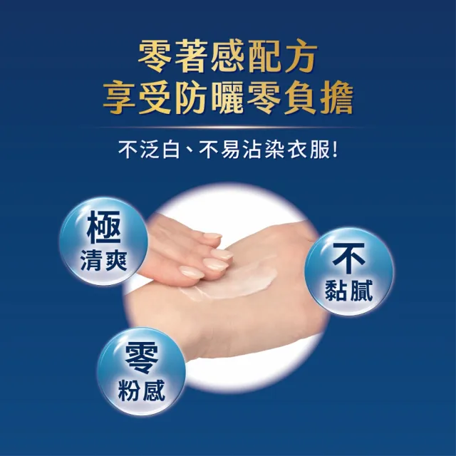 【曼秀雷敦】水潤肌高濃度玻尿酸防曬精華70gX3