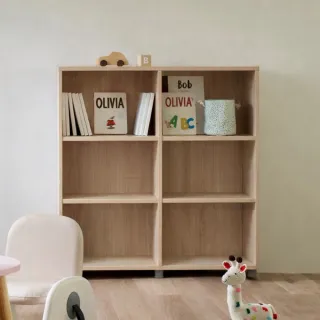 【iloom 怡倫家居】EDDI 800型3層收納櫃未含門板 兩色可選(玄關櫃 書櫃 書架 兒童書架 收納櫃 櫃子)