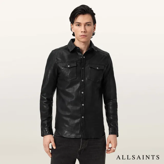 【ALLSAINTS】IRWIN 羊皮襯衫 M089SD (常規版型)