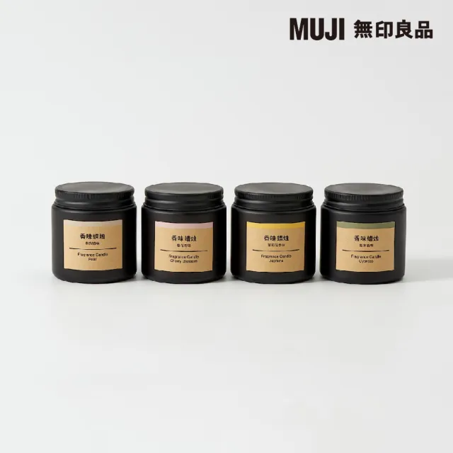【MUJI 無印良品】芬香蠟燭.檜木香味/85g