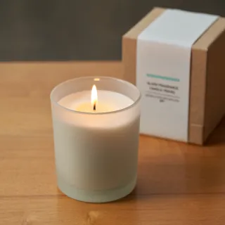 【MUJI 無印良品】附杯芬香蠟燭.旅行香味/200g