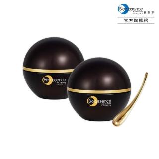 【Bio-essence 碧歐斯】眼霜 BIO金萃黑魚子抗皺賦活眼霜15g(2入組)