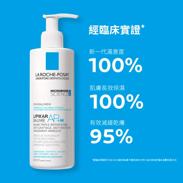 【理膚寶水】理必佳極效滋潤霜400ml 年度限定組D(異膚保濕/全身皆適用/成人兒童嬰幼兒均適用/乳霜/身體乳)