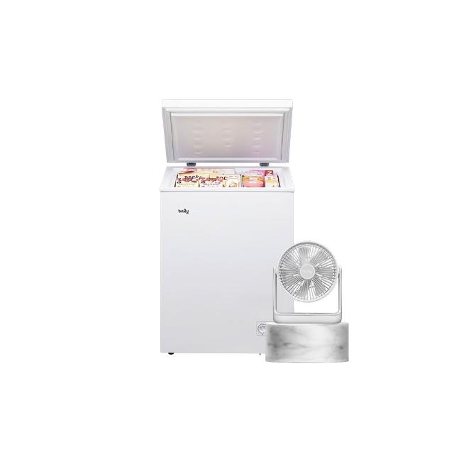 【only】贈DC變頻小縫扇-高CP款149L臥式冷凍櫃OC149-NK01Z福利品(水產.團購.鍋物烤肉囤貨)