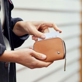 【Bellroy】Folio Mini RFID 植鞣皮拉鍊短夾 皮夾 防盜