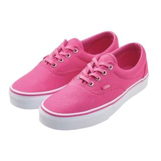 【VANS】Era Gore 經典平底 帆布鞋 女 桃粉色 素面 4孔綁帶 低筒 休閒鞋 滑板鞋 VN0A3WLSVPS