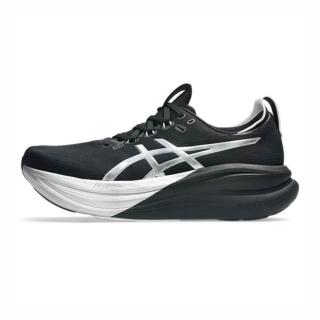 【asics 亞瑟士】GEL-NIMBUS 28 PLATINUM 男款 白金系列 緩衝 慢跑鞋 1011C214-001