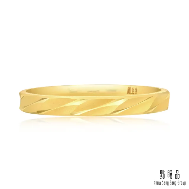 【點睛品】義式風車紋 黃金戒指/尾戒_計價黃金(港圍04)