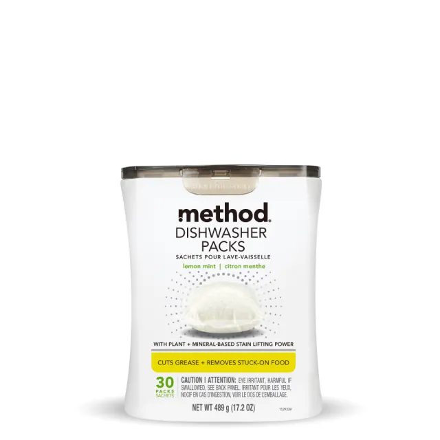 【method 美則】潔淨三效聰明洗碗球30顆(洗碗機專用 洗碗錠 洗碗粉)