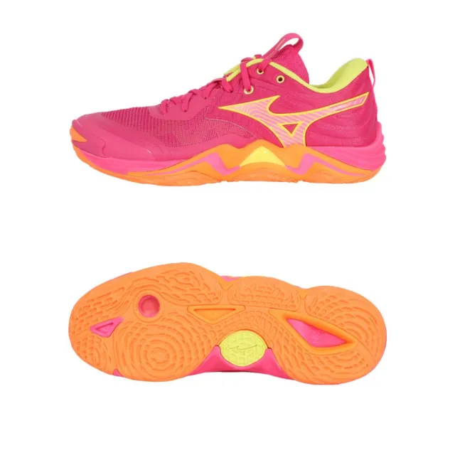 【MIZUNO 美津濃】WAVE MOMENTUM ELITE 男排球鞋-運動 美津濃(V1GA251242)