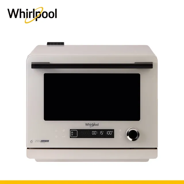 【Whirlpool 惠而浦】8合1 變頻氣炸蒸烤微波爐(MWP269TMT)
