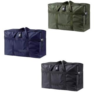 【愛家樂】升級固定扣超大耐重防水雙層收納袋 出國旅行袋 行李袋 搬家袋 購物袋 棉被收納袋(特大款)