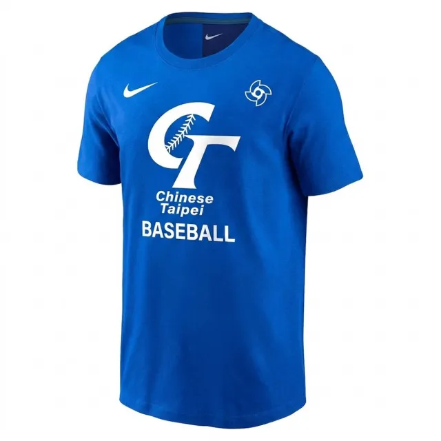 NIKE 耐吉】短袖上衣男CHINESE TAIPEI 經典短T 藍台灣中華隊棒球WBC