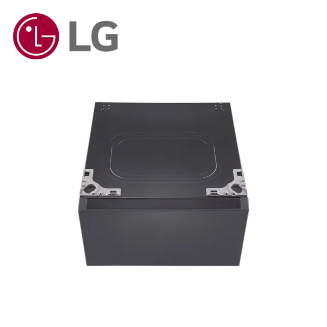 【LG 樂金】58H快配15+2公斤◆15公斤滾筒蒸洗脫烘洗衣機+抽屜櫃◆黑(WD-S15NDB+LWP-25N14)