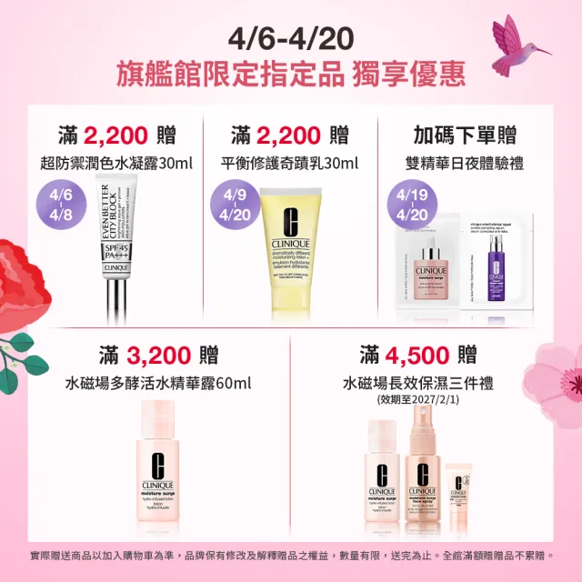 【CLINIQUE 倩碧】小花腮紅女神限定組(小花腮紅)