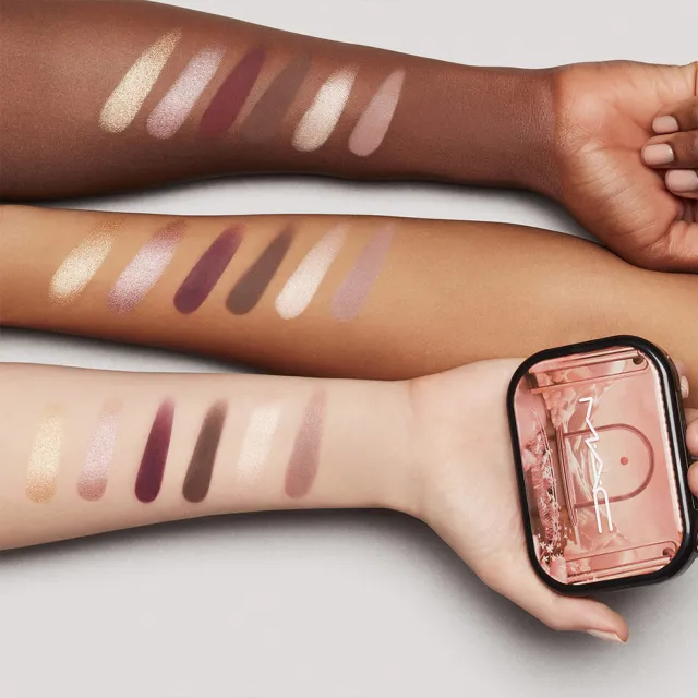 【M.A.C】時髦霸主眼妝組(玩色派對六色眼影盤/玩色派對/20色選俏皮玩色彩筆0.35g)