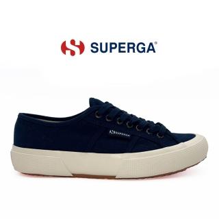 【SUPERGA】帆布鞋 男鞋 休閒鞋 2750 OG系列 復古 海軍藍 S8127TW-A2F