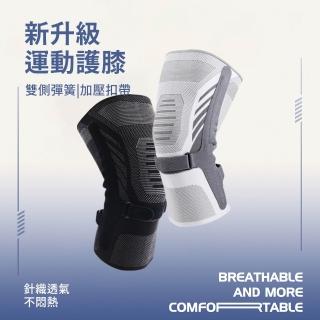 【Friyu】日式透氣針織護膝 1隻入 髕骨減壓帶 運動跑步籃球 半月板護膝 運動防護護膝