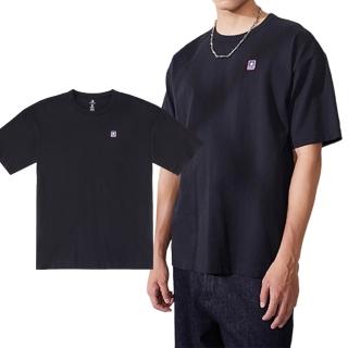 【CONVERSE】Jersey Box Logo Patch Ss Tee 男女款 黑色 短袖 UCJ437-023