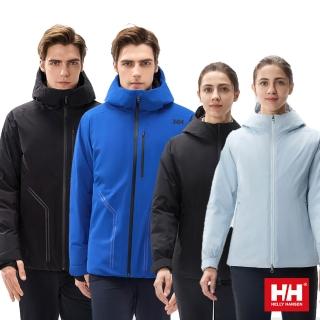 【Helly Hansen】男 女 防水 鵝絨 保暖 連帽 外套 黑 藍