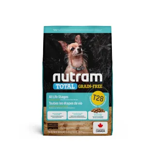 【Nutram 紐頓】無穀全能系列迷你犬T28 5.4kg(無穀飼料/狗飼料/小顆粒/迷你犬)