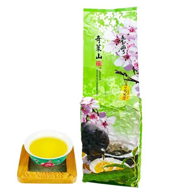 【龍源茶品】奇萊山特選高冷青烏龍茶葉150gx8包(共2斤;附提袋；生青茶；無焙火:無發酵；高山茶)
