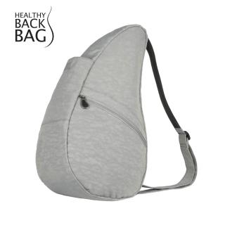 【HEALTHY BACK BAG】官方直營-基本款 TEXTURED NYLON MEDIUM 斜背包-銀河灰 男包 女包 側背包 斜背包