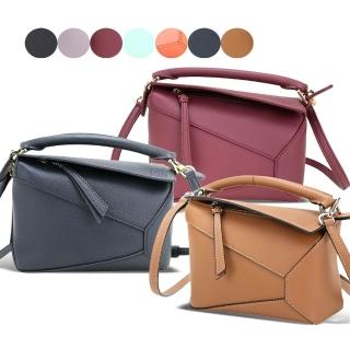 【LOEWE 羅威】Puzzle Mini 幾何切線兩用拼圖包-多色可選