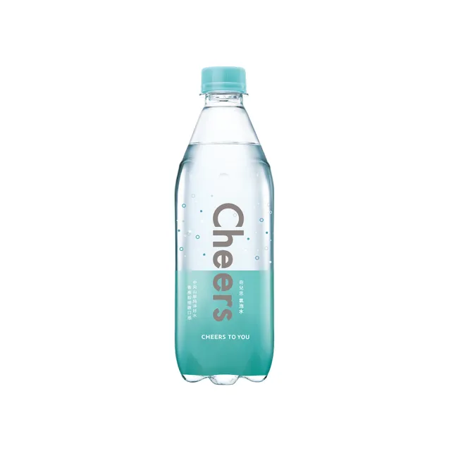 【泰山】Cheers原味氣泡水500mlx24入/箱(官方直營)
