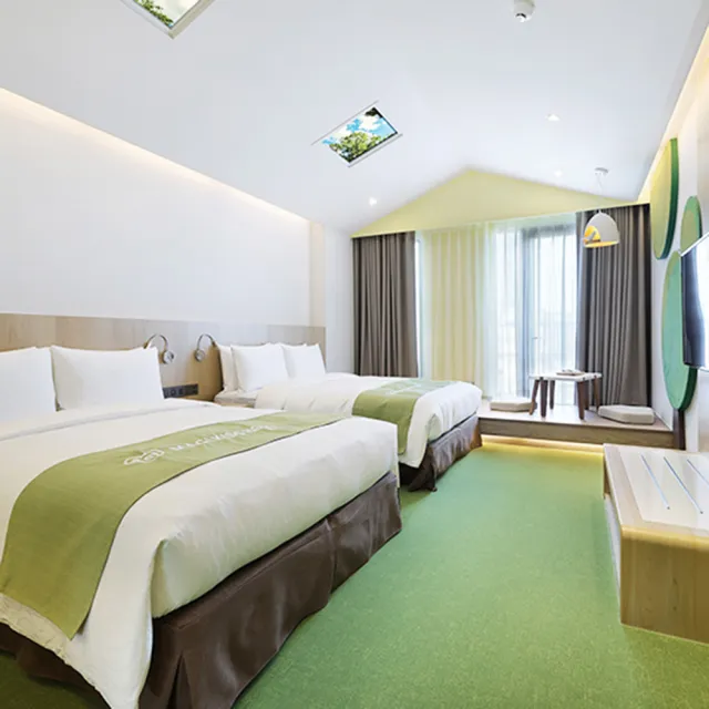 【雀客國際】平日童遊家庭房二大床含4客早餐(最佳親子飯店)