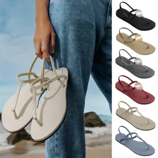 【havaianas 哈瓦仕】涼鞋 女鞋 拖鞋 夾腳 T形鞋帶 亮粉 Twist You Paraty 多款任選 4148924/4148951