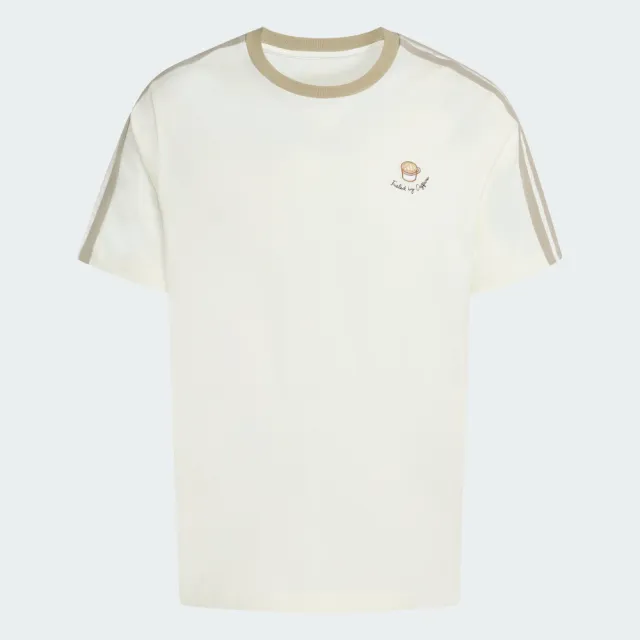 【adidas 愛迪達】短袖上衣 男 亞規 M COFFEE CUP T 白 JZ5072
