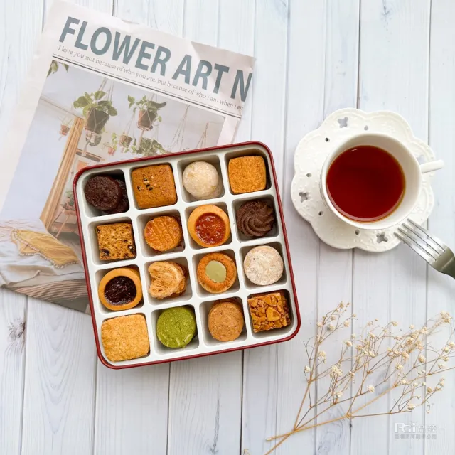 【8%ice】經典法式手工餅乾禮盒288.5g_3盒組(盒色隨機)