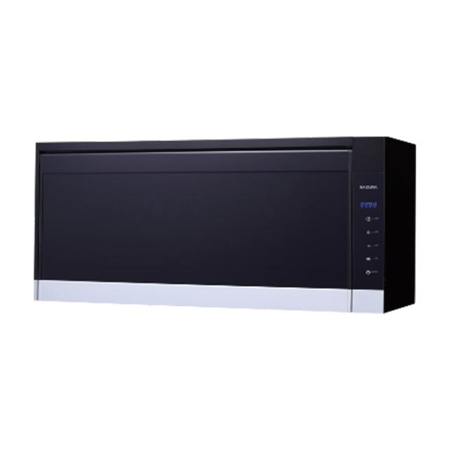 【SAKURA 櫻花】90cm懸掛式觸控紫外線+臭氧雙效烘碗機 (Q7583XL 原廠保固服務 基本安裝)