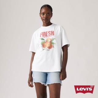 【LEVIS】造型寬鬆短Tee / 225G厚磅 女生上衣 熱賣單品 001MX-0026