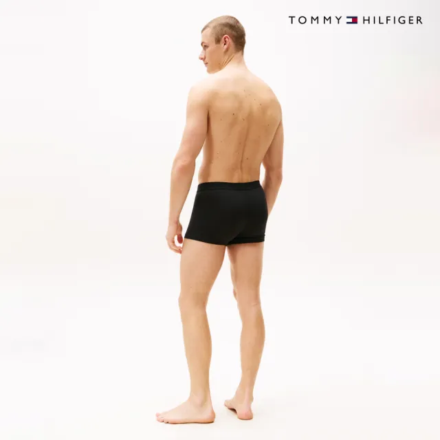 【TOMMY HILFIGER】官方旗艦館3 件套組四角內褲_黑色