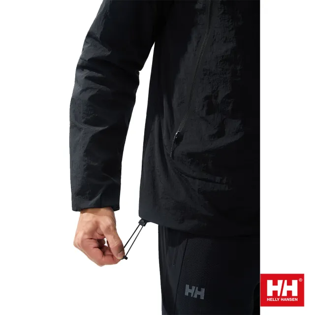 【Helly Hansen】男 防潑水 化纖 外套 黑