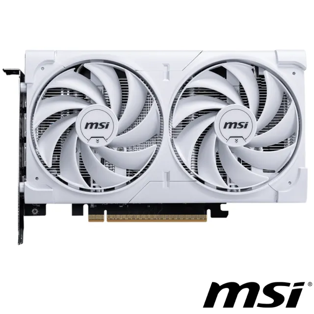 【MSI 微星】GeForce RTX 5060 8G VENTUS 2X OC WHITE 顯示卡