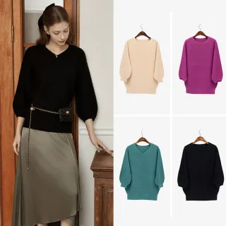 AILENE采舞微弧細織上衣