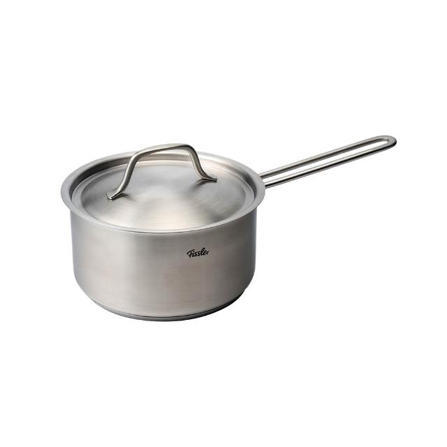 【Fissler】新家庭系列 18cm不鏽鋼單柄湯鍋(含蓋)-金屬色