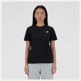 【NEW BALANCE】NB 短袖上衣 女 美規 黑 WT41509BK