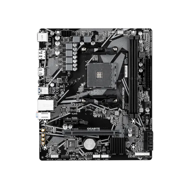 【GIGABYTE 技嘉】B550M H ARGB AMD 主機板