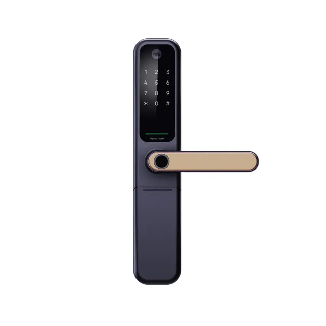 【Yale 耶魯】ByYou Pro Apple 認證解鎖智能/電子鎖(指紋│卡片│密碼│藍芽│Wifi│鑰匙/送安裝)
