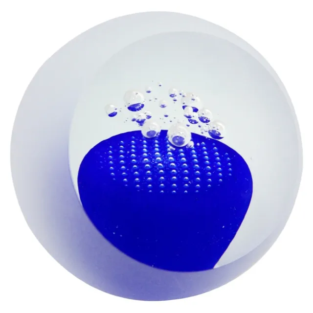 【TOP ART LIVING】海洋之鑽 The diamond of ocean 切面球型 (琉璃 送禮 藝品 藝術禮品 捷克製)
