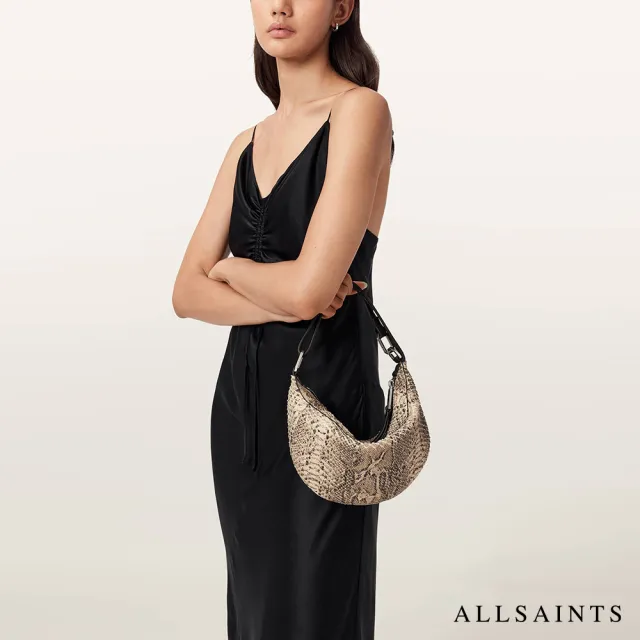 【ALLSAINTS】LUNA MICRO 柔軟羊皮肩背包 W547XD