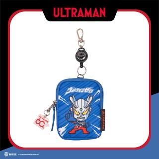 【IMPACT 怡寶】Ultraman超人力霸王傑洛伸縮票卡零錢包-藍 IMUTL06RB