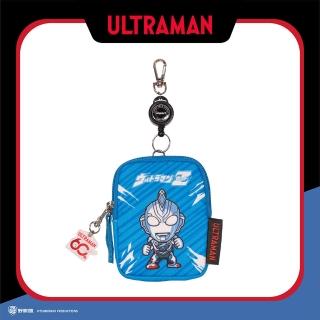 【IMPACT 怡寶】Ultraman超人力霸王傑特伸縮票卡零錢包-淺藍 IMUTL07LB