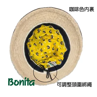 【Bonita 葆倪】日本進口/童帽/絨毛拼接趣味造型童帽/699-4856